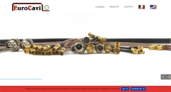 Desktop Screenshot of eurocavi.it