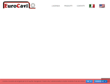Tablet Screenshot of eurocavi.it
